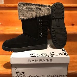 Black Suede Boots